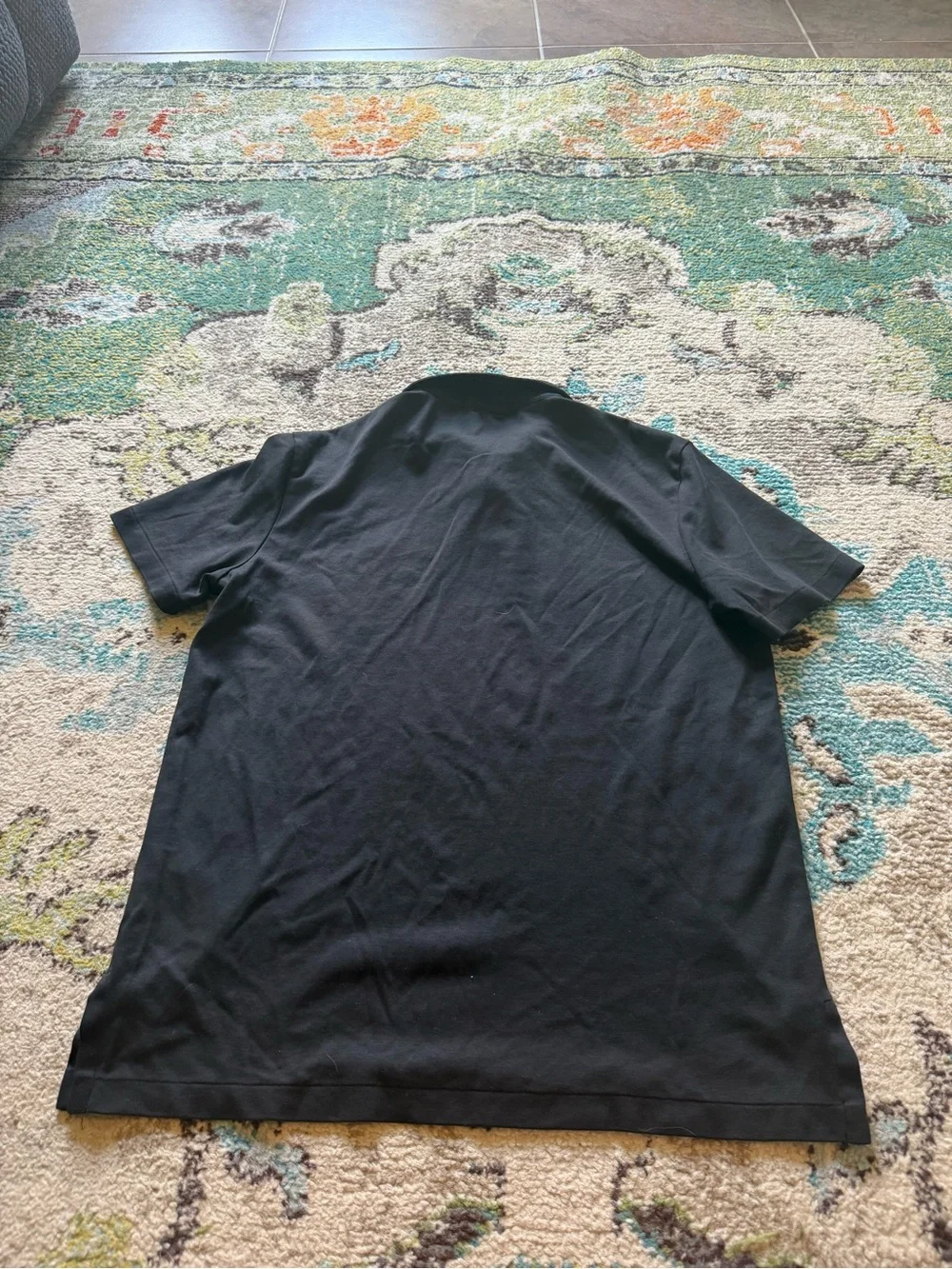 Polo Ralph Lauren Pima Soft Touch Black Shirt Men’s Medium 100% Cotton Classic